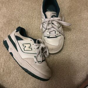 Kids new balance 550 green